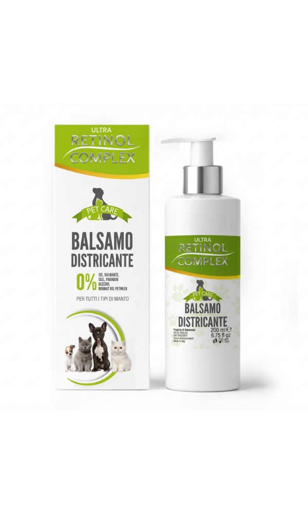 Bálsamo Desenredante para Mascotas – Ultra Retinol Complex