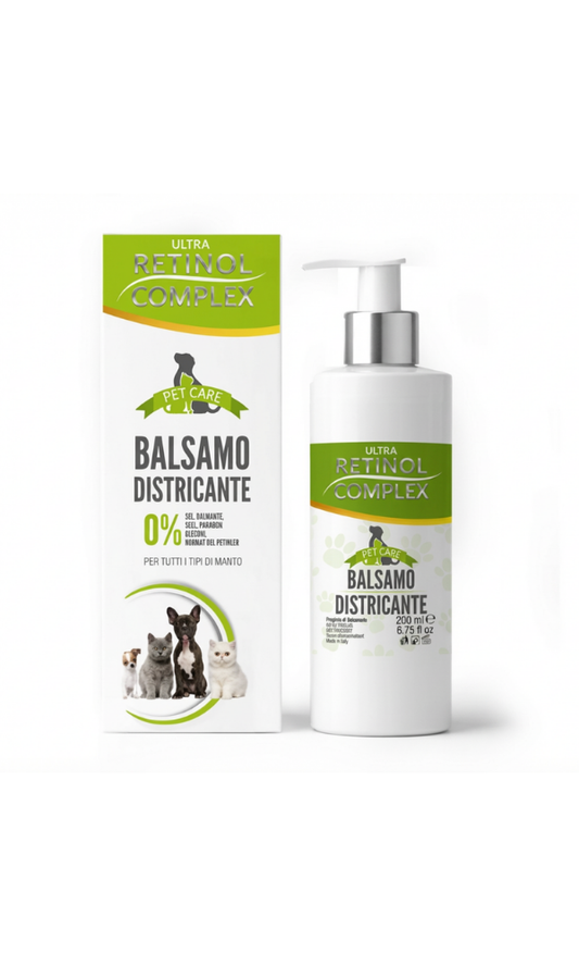 Bálsamo Desenredante para Mascotas – Ultra Retinol Complex